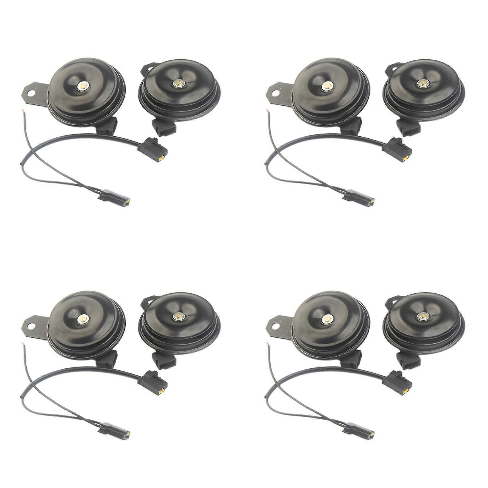 Klaxon Électrique Universel 12v Pour Véhicules Toyota Corolla, Rav4, Crown, Camry, Levine, Reiz (lot De 8) - 2019