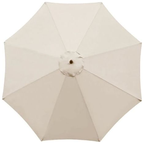 Sonnenschirm-plane, 3 M Ersatz-plane + 8 Stützen Für Garten-sonnenschirm, Gewerblicher Outdoor-sonnenschirm...