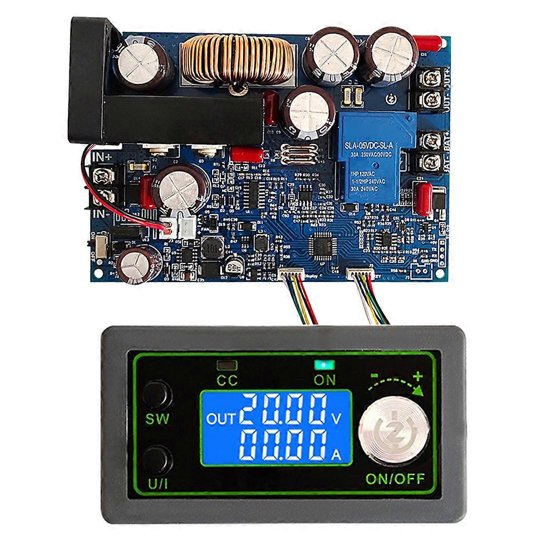 Voltmètre Numérique Cc Abaisseur À Led 0-100 V 20 A 1000 W Avec Contrôle De Tension Et De Courant Constants (mppt) Pour Énergies Solaires Et Batteries