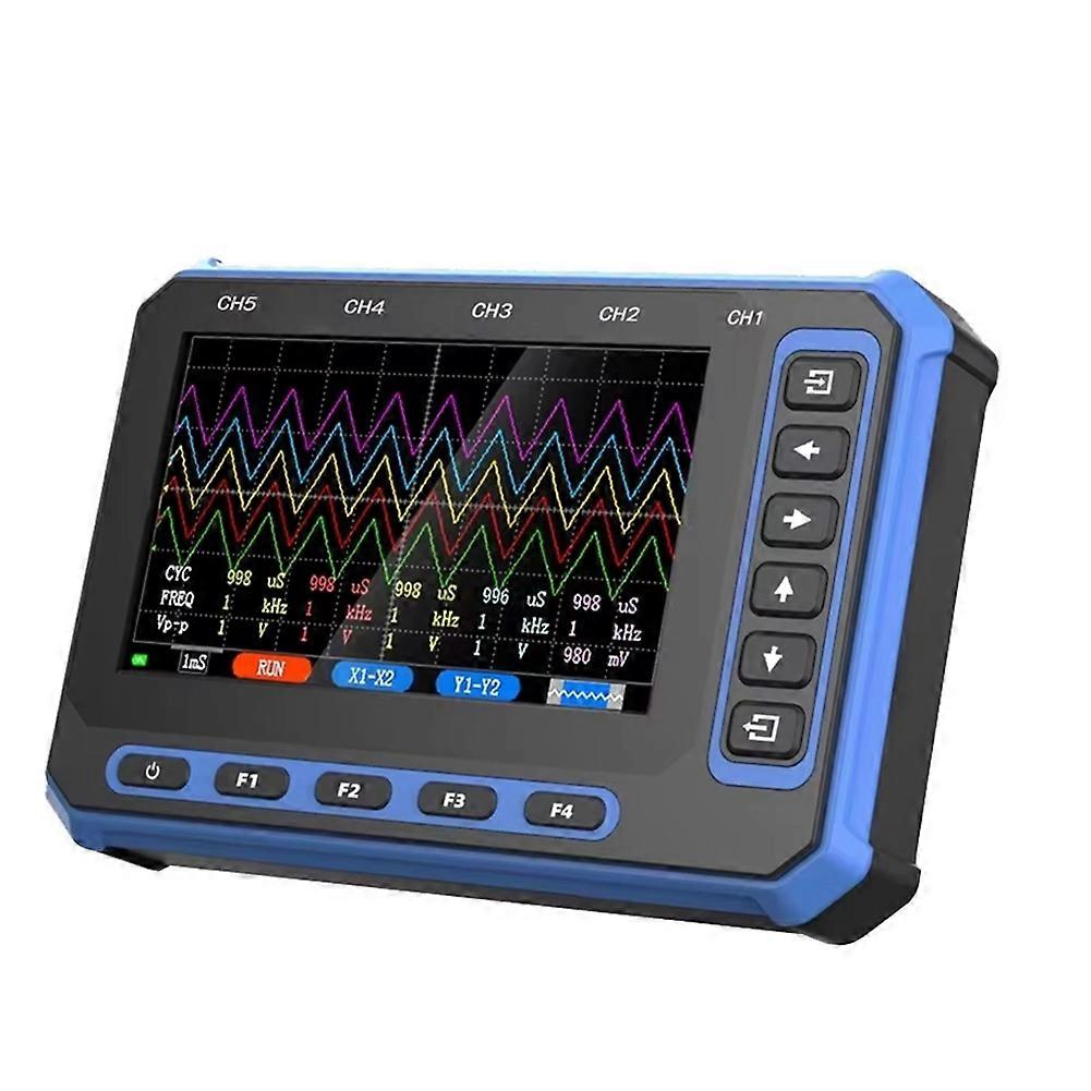 Oscilloscope Numérique Tooltop Os-5c Usb+wlan 5 Canaux, Bande Passante De 1 Mhz, Avec 5 Sondes