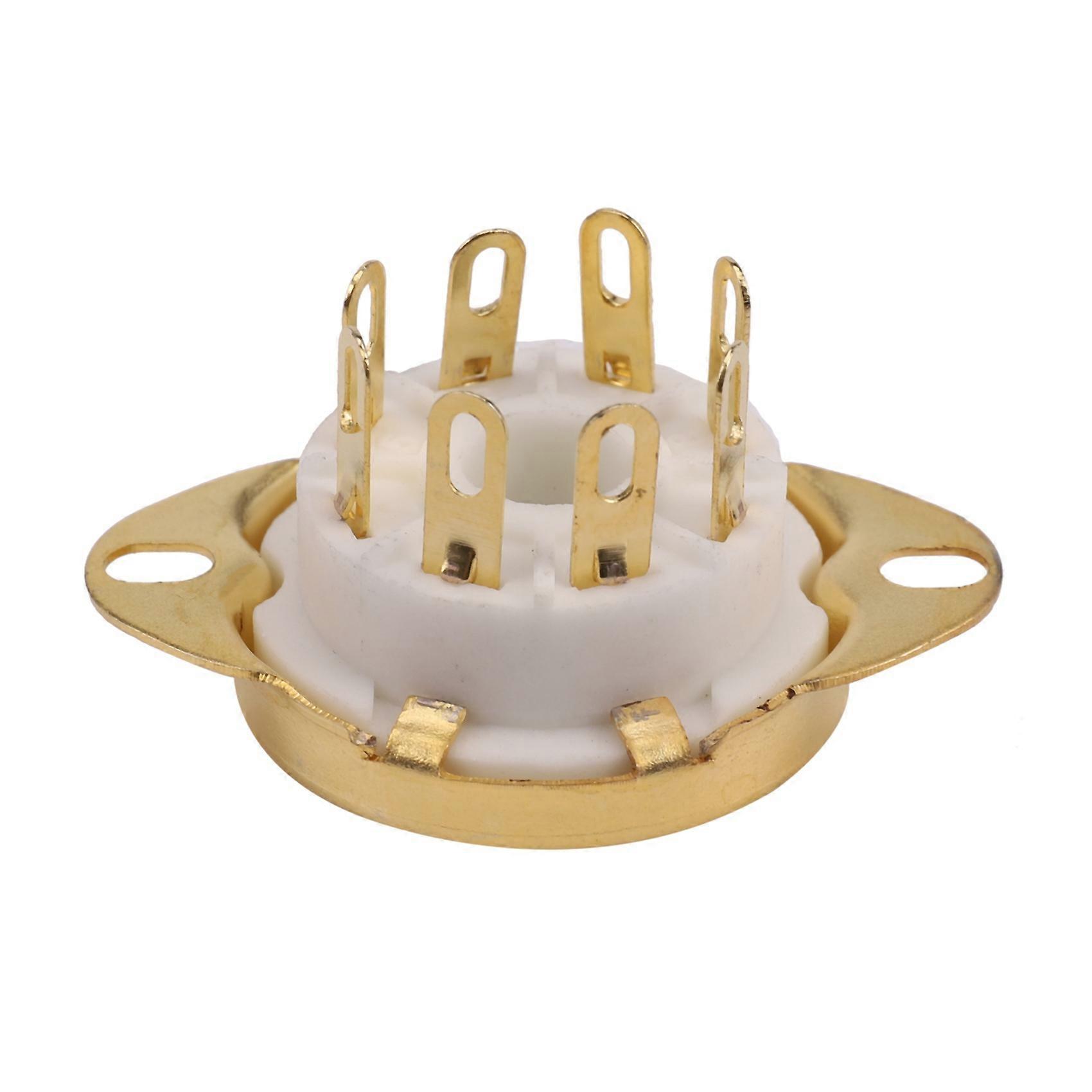 16 Douilles Céramiques 8 Broches À Vide Octal Pour Tubes Kt88 El34 6v6 6650 274b