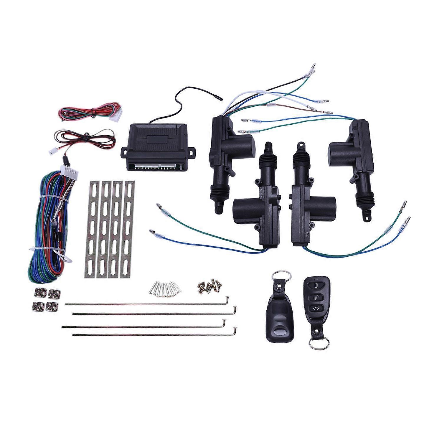 Actionneur Universel De Verrouillage Centralisé Pour Voiture, Moteur 12 Volts (lot De 4), Clé De Verrouillage Centralisé À Distance