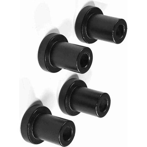 Tonysa Schiebe-scheunentor-hardware, 4 Stück Wandschienen-abstandshalter, Kohlenstoffstahl-verbindungsgerät