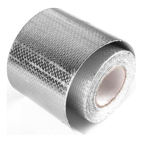 Thermoband 5m – Reflektierendes Wärmeisolationsband, Selbstklebend, Silberfarben