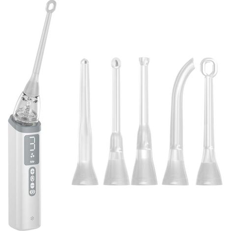 Tonsillenstein-staubsauger, Wasserflosser-werkzeug-entfernungsset, Mundreinigungspflege, Elektrischer Entferner C