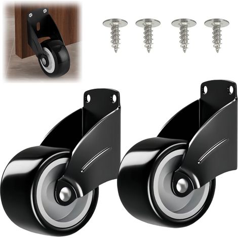 Torrollen-set, 2 Stück, Verstellbares Stabilisatorrad, Rutschfest, Robust, Für Schwere Tore Und Holztore