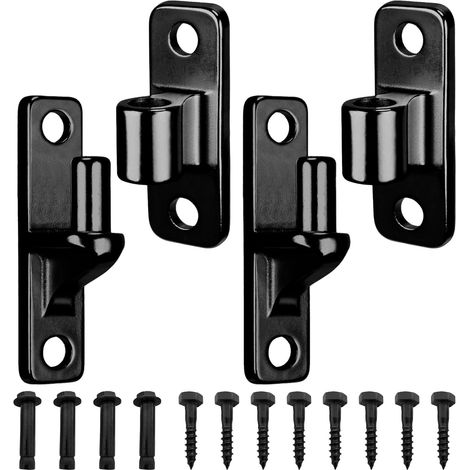 Torscharniere Aus Edelstahl 304 Mit Schrauben, 2er-pack, Wandscharniere Für Bauernhoftore, Robuste Scharniere Für Metalltore Und Holzzäune Im Freien, Char Pin