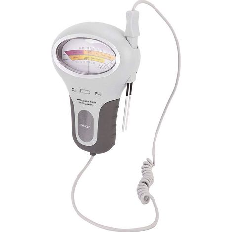 Tragbarer Digitaler 2-in-1-wasserqualitätstester Für Ph-wert Und Chlor Für Die Analyse Der Wasserqualität Im Schwimmbad, Einfach Zu Bedienen