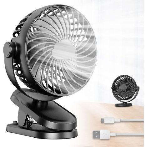 Tragbarer Und Leiser Nackenventilator, Mit 000-mah-akku, Über Usb Wiederaufladbar, Mit 3 Geschwindigkeiten Und 360°-drehung. Ideal Für Zuhause, Büro, Sport Und Outdoor-aktivitäten