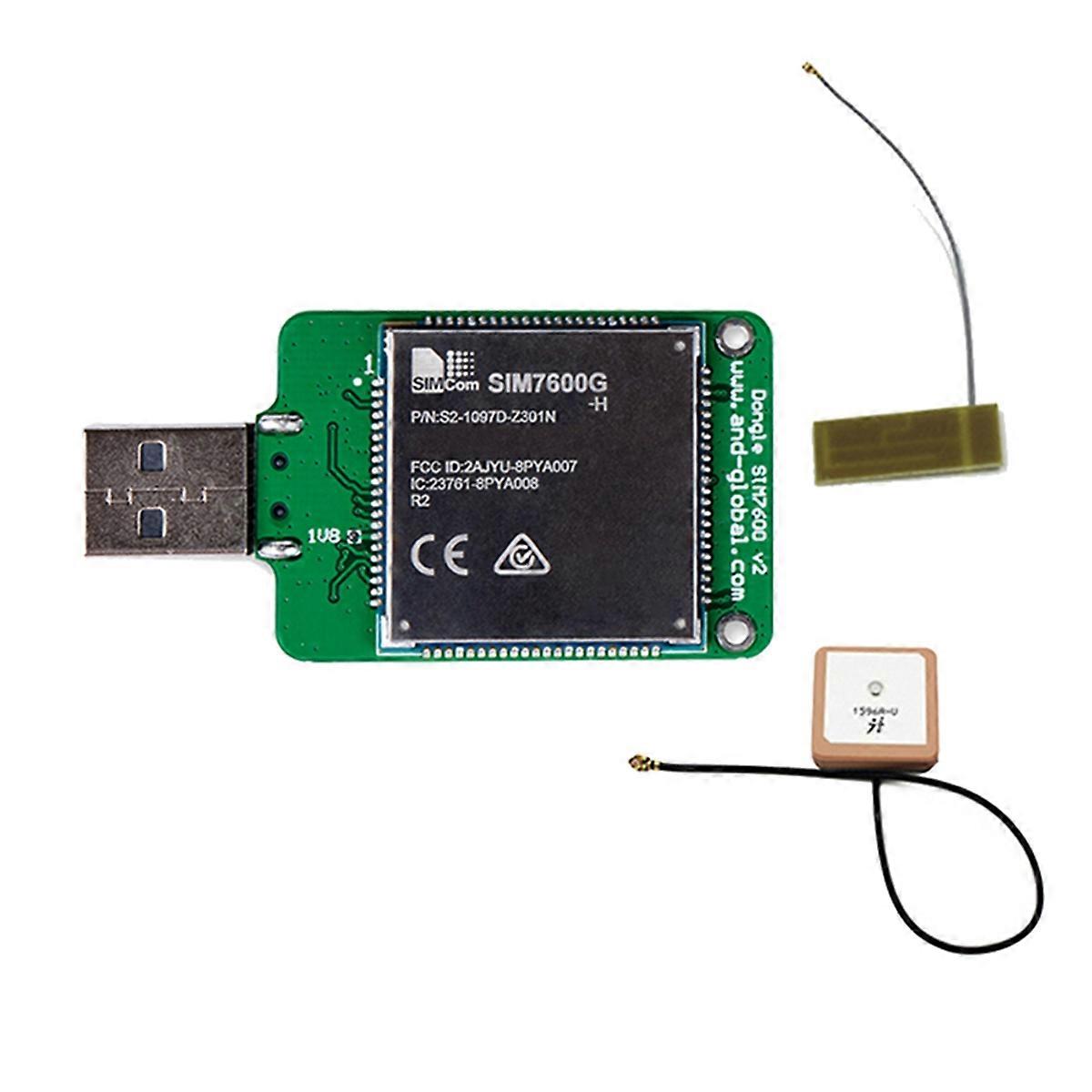 Simcom Sim7600g H Dongle Usb + Antenne Hspa + Gsm Gprs Edge Umts Lte 4g Cat4 Module Pour Sim7600 Sim7500