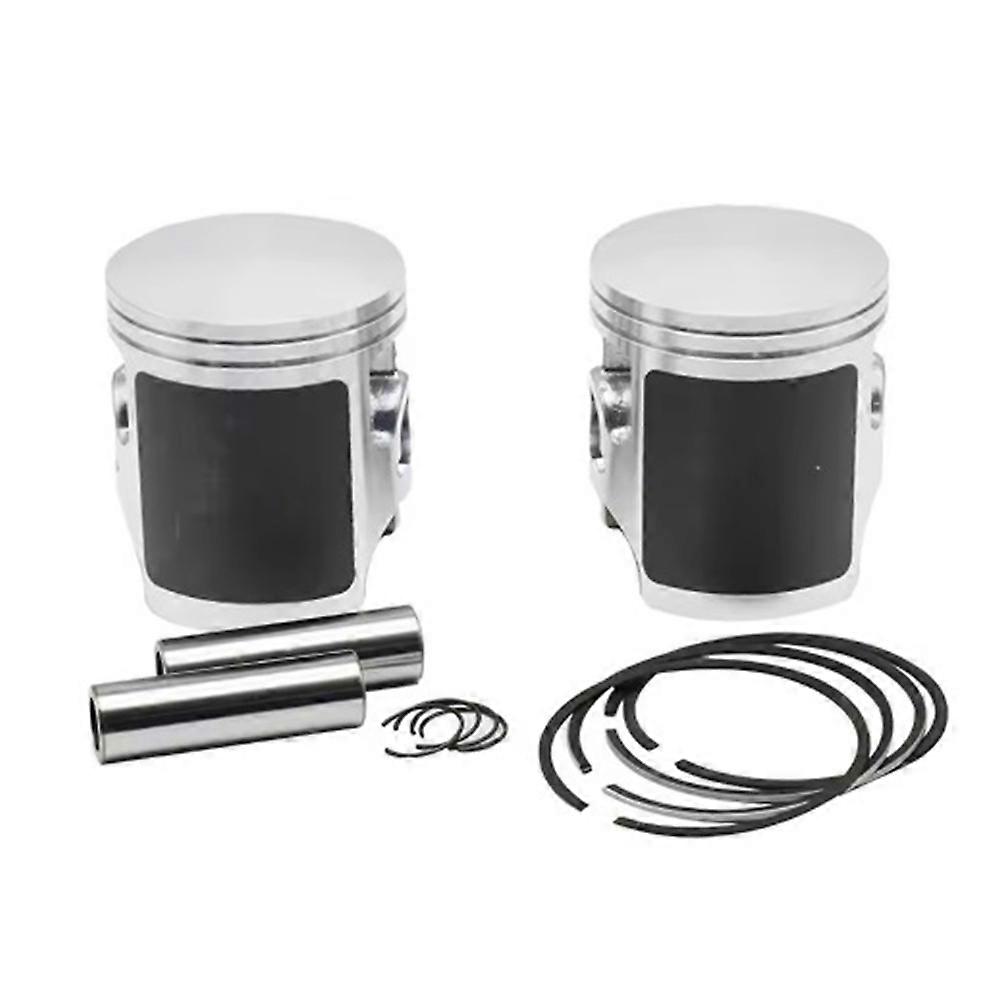 Kit Cylindre Moto Amélioré À Alésage Standard De 64 Mm Pour Yamaha Rd350 Std Rd350 1973-1975, Kit Piston