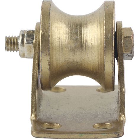 U-nut-rolle Für Rolltor, Drahtseil Und Schiene, Mit Halterung, 32 Mm (1,3 Zoll)