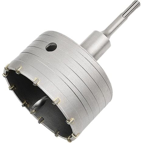 Ulisem Beton-lochsäge Mit Sds Plus-adapter 110 Mm, Für Ziegel, Beton, Zement, Stein (sds Plus-adapter 100 Mm + 110 Mm)