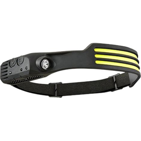 Ultrastarke Led-stirnlampe, 3000 Lumen, 3led 230° Usb Wiederaufladbare Stirnlampe Mit Bewegungssensor, Ipx5 Wasserdicht