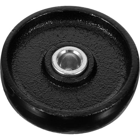 Universal Jack Roller Wheel Trolley Jack Wheel Für Jack Heavy Duty Rolling Wheel Jack 2 Tonnen Anhänger Rad Radlager Lenkrad Iron Major
