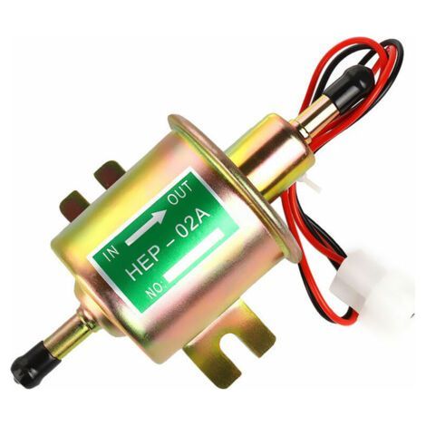 Universelle Elektrische Benzin-kraftstoffpumpe Aus Massivem Metall 12 V Für Fahrzeuge Online Hep-02a Niederdruck-automobile Für Mazda Toyota
