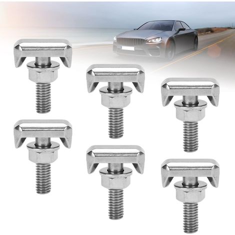 S-giant 6er-pack T-schrauben Für Autobatteriekabel, M6-stecker, Universal-t-schraube Für Batteriekabel, Autobatterieklemmen, T-bolzen Für Boote Und Motorräder