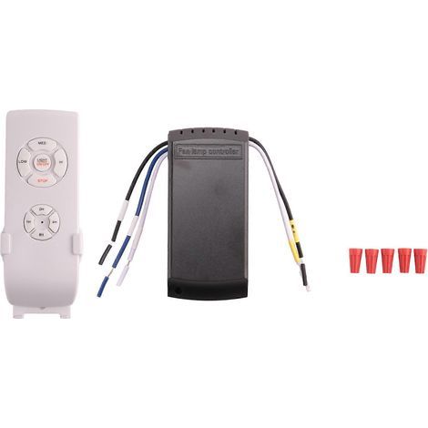 Universelles Deckenventilator-fernbedienungsset Mit Lampe, Transceiver, Timer, Einstellung Der Ventilatorgeschwindigkeit (ac 220 V)