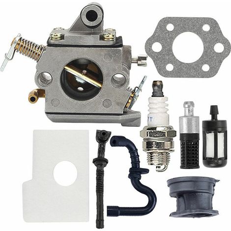 Vurahome – C1q-s57b Vergaser-set Für Stihl Ms180/ms170/ms 170c/ms 180c/017/018 Kettensägen C1q-s57a Luftfilter Zündkerzendichtung Ersatz 1130120 0603