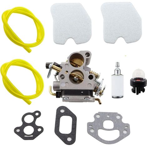 Vergaser-kit Für Mcculloch Cs340 Cs380 Luftfilter Kraftstoff-primerbirne Kraftstoffleitung