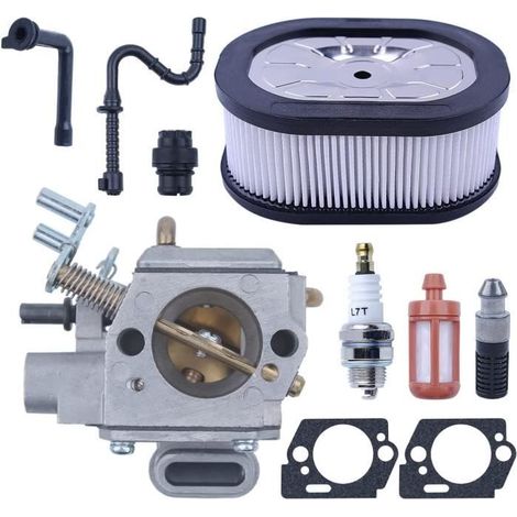 Vergaser-set Für Stihl Ms461 Ms 461 Ms460 Kettensäge. Ersetzt 1128 120 0629 Mit Kraftstoffschlauch, Kraftstofffilterschlauch