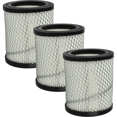 Vhbw – 3er-pack Hepa-filter Für Powerplus Powx300 Aschesauger – Waschbar Und Langlebig – Austausch Alle 6 Monate – Vhbw 3