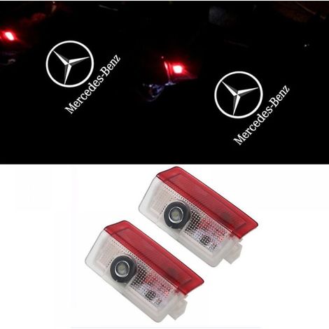 Vorberg – Begrüßungslichter Der Mercedes-benz E C S Gla-klasse – Modifiziertes Laserlogo – 2 X Projektionslampen – 12-v-led-beleuchtung
