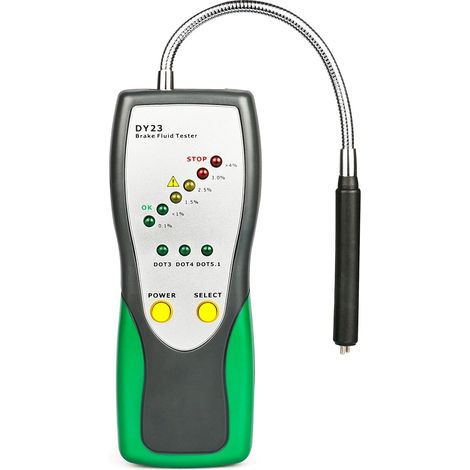Motorrad-bremsflüssigkeitsprüfer Mit 2,2-zoll-lcd-bildschirm Zur Feuchtigkeitserkennung An Fahrzeugen, Dot3-, Dot4- Und Dot5-bremsflüssigkeitsprüfer