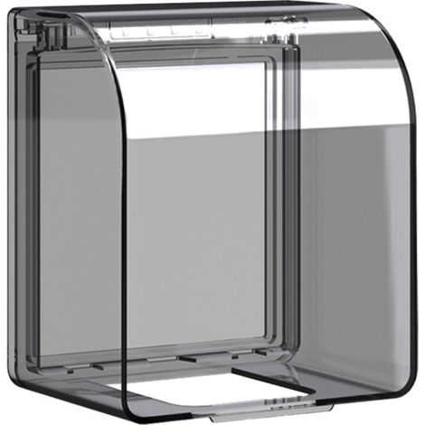 Wasserdichter Steckdosenschutz, Typ 86, 12,2 × 10,8 × 7,3 Cm, Steckdosenabdeckung, Wasserdichte Steckdosenabdeckung, Schalterabdeckung Für Badezimmer Und Küchen
