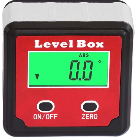 Wasserdichter Digitaler Lcd-winkel-neigungsmesser, Winkelbox, Bevel-box, Level-box, Winkelbox, Integrierte Magnete