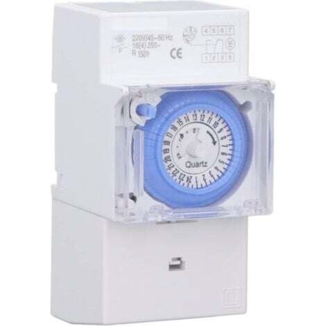 Wasserdichter Elektronischer 24-stunden-timer – Programmierbar, Ideal Für Den Einsatz In Küche Und Außenbereich, Einfache Und Zuverlässige Verwendung Im Haushalt