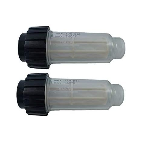 Wasserfilter Mit Filtereinsatz (5.731-050.0) Für Alle Kärcher Hochdruckreiniger Mit 3/4 Zoll Wasseranschluss Mit 4.730-059.0 Hochdruckreinigern – 2er-pack