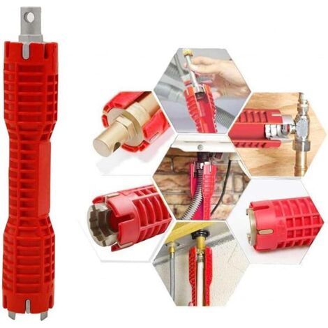 Wasserhahn- Und Waschbecken-installer, Wasserhahn- Und Waschbecken-installer, Wasserrohrschlüssel-werkzeug Für Klempner, Hausbesitzer, Steckschlüssel-set, Rohrschlüssel-zubehör