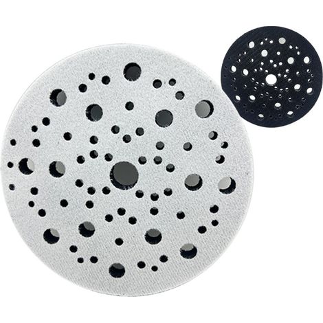 Weiches Schwamm-schnittstellenpad – Weiches Schnittstellenpad Mit 70 Löchern, 150 Mm, Exzenterschleifer-schaumstoff-pad, Ersatz-exzenterschleifpads