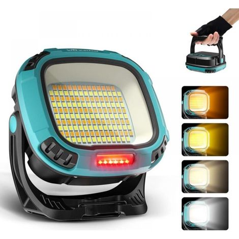 Wiederaufladbares Led-arbeitslicht, Multifunktionaler, Tragbarer, Wiederaufladbarer Arbeitsscheinwerfer Mit Integriertem Akku