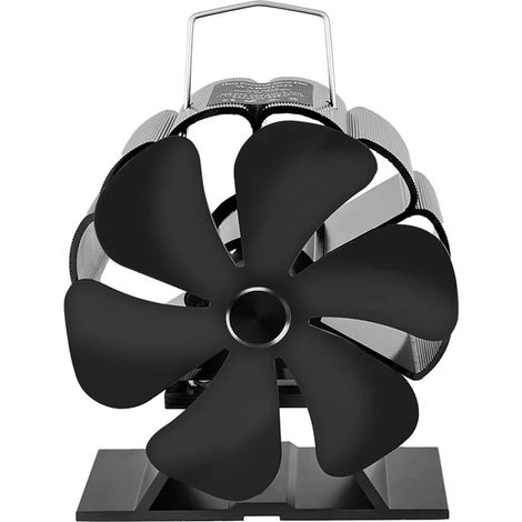 Wärmebetriebener Kaminventilator Mit 6 Flügeln, Umweltfreundlicher Kaminventilator Für Die Wärmezirkulation, Nicht Elektrisch, Ventilator