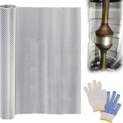 Wärmeisolierende Aluminiumfolie – Schutz Bis 650°c – Geräuschreduzierung – Hohe Korrosionsbeständigkeit – Hohe Wärmeleitfähigkeit