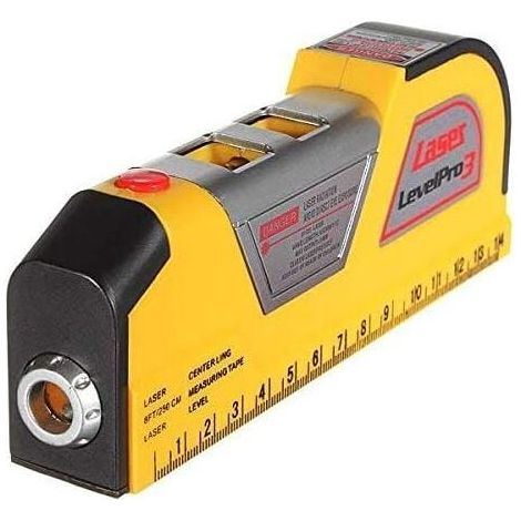 Ymyny 2,5 M Laser-wasserwaage, Horizontale Vertikale Ausrichtung/bandmessgerät, Neigungsmesser, Messausrichtung, Mehrzweck-vertikallineal