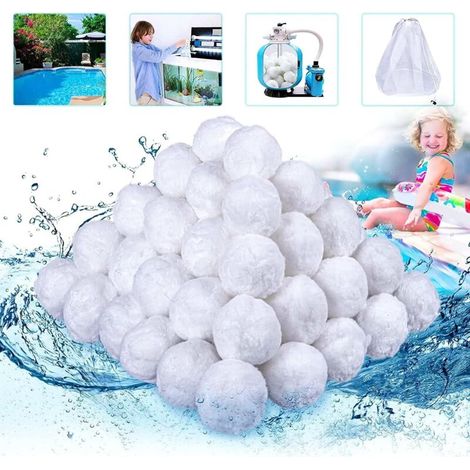 Zolginah – Filterbälle Für Schwimmbad 700 G – Entspricht 25 Kg Sandfilter – Recycelbares Polyethylen – Schnelle Filterung Und Wiederverwendbar