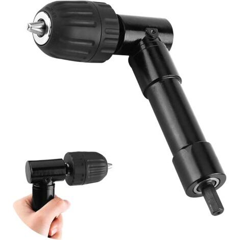 Zubehör Für Winkelbohrmaschinen – Verlängerungsstange Mit 90°-winkel – 8-mm-sechskantgriff – 90°-winkelbohreradapter (spannfutterbereich / 0,8–10 Mm)