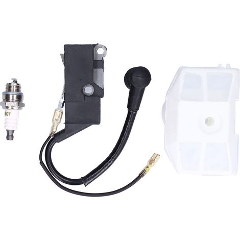 Zündspule Und Luftfiltersatz Für 45 Cc, 52 Cc, 58 Cc 4500, 5200, 5800 Kettensägen Aus Stahl Und Gummi