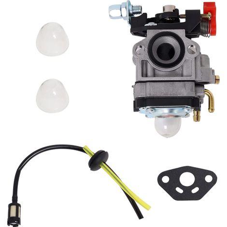 Walbro Wyj 26cc-33cc Vergaser Mit Distanzstück Und Kraftstoffleitungen, Reparatursatz Geeignet Für Professionelle Freischneider Und Rasenmäher