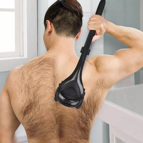 Bakblade 2.0 Plus – Herren-rückenrasierer (zum Selbstaufbau), Ergonomischer Griff, Rasur Auf Trockener Oder Nasser Haut (klinge Im Lieferumfang Enthalten) Rückenblatt