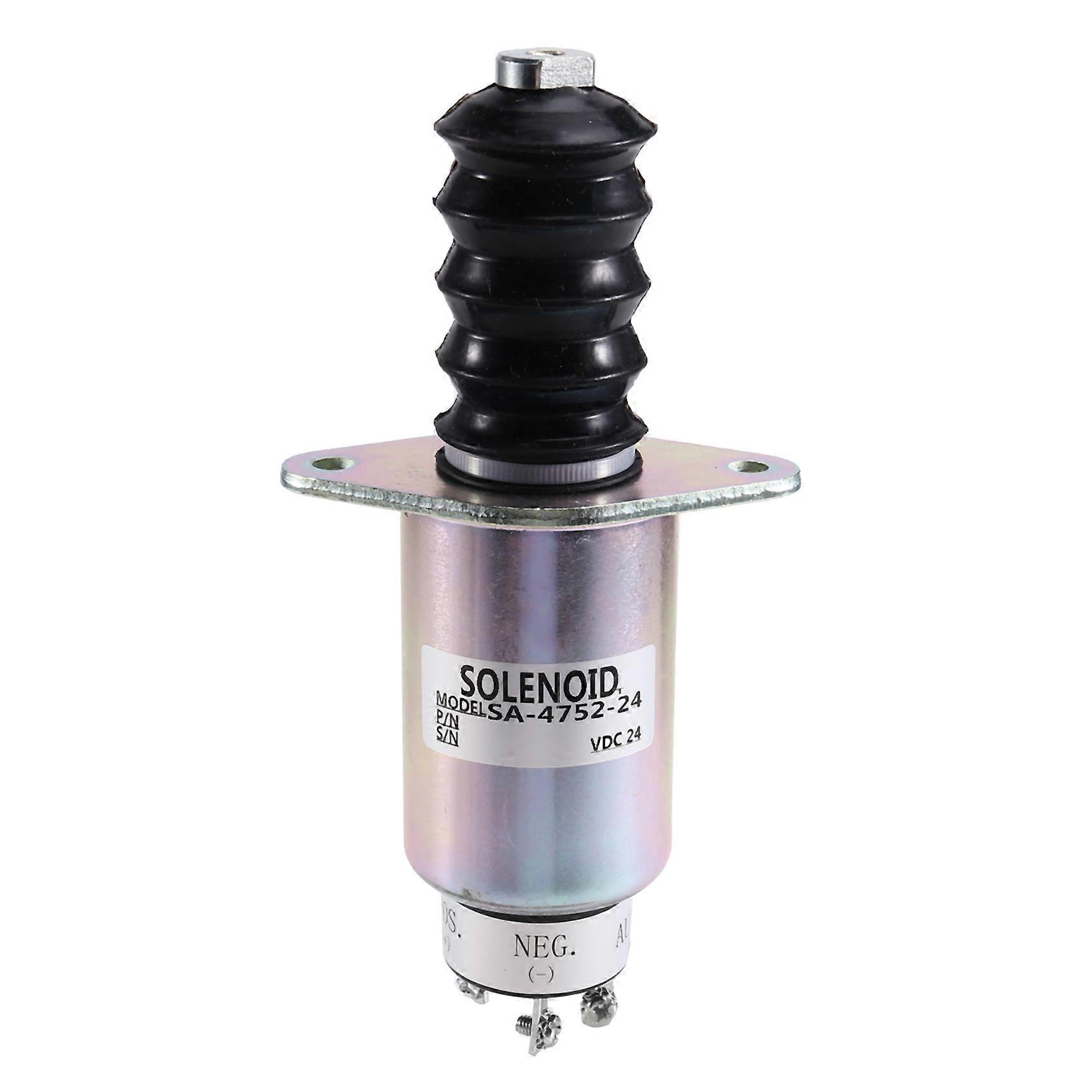 Électrovanne De Carburant Diesel 24 V Sa-4752-24 2003-24s7u1b2a - Pièces De Vanne Solénoïde D'Arrêt De Flamme Pour Excavatrice Cummins