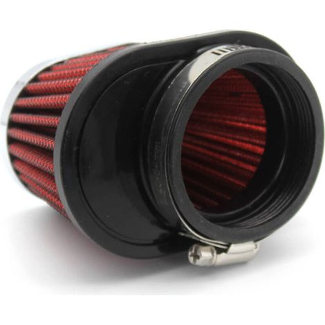 Modifizierter Auto-luftansaugfilter, Konischer Hochleistungs-luftansaugfilter (rot, 51 Mm)