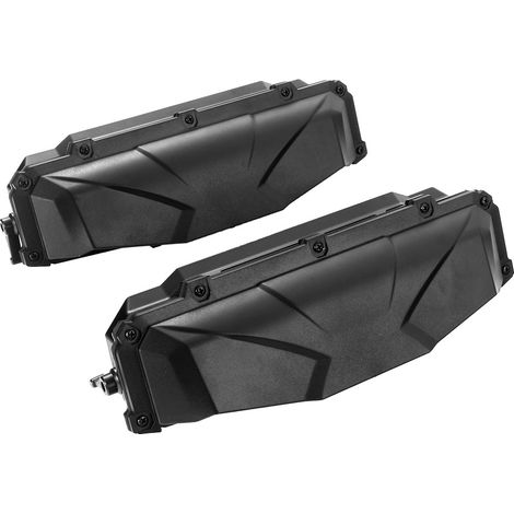 Set Mit 2 Utv-windschutzscheiben-lüftungsgittern – Zubehör, Enteisung, Polycarbonat-hartbeschichtung – Kompatibel Mit Can-am Maverick X3