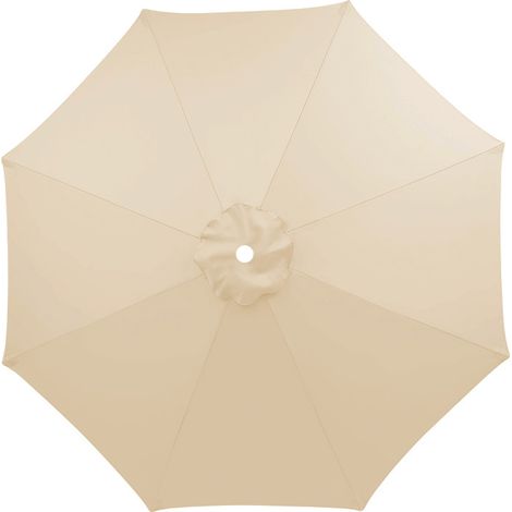 Ersatztuch Für Sonnenschirm Mit 6 Zweigen, Uv-beständiger Und Wasserdichter Gartenschirm, Ersatztuch Für Sonnenschirm (beige, 230 Cm)