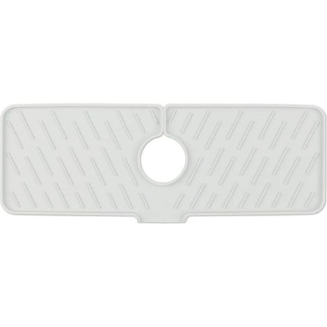 Wasserhahnmatte, Küchenarmaturmatte, Saugfähige Wasserhahnmatte, Abflusspolster Für Waschbecken, Abflusspolster In Lebensmittelqualität (beige)