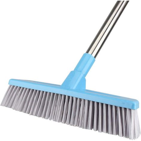 Bodenschrubber Mit Verstellbarem Langen Griff – 116,8 Cm, Steife Borsten, Innen- Und Außenbesen Zum Reinigen Von Badezimmer, Küche, Terrasse, Fliesen, Wand, Fugen, Holzboden