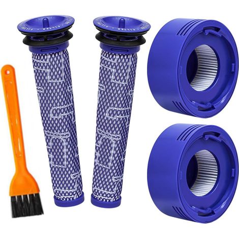 Dyson V8 Hepa-heckfilter 967478-01, Kompatibles Beutelloses Staubsaugerzubehör